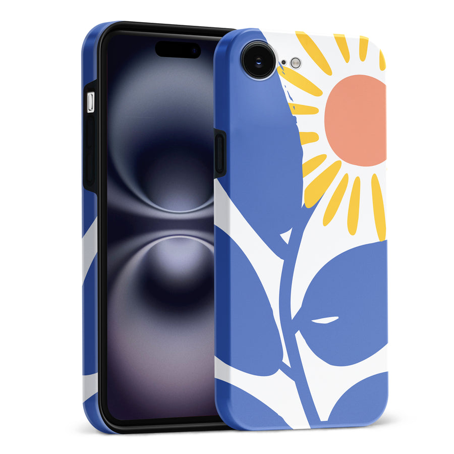 Bold Abstract Sun Kissed Daisy Floral Phone Case