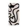 Modern Line Art Heart Abstract Phone Case