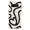 Samsung Galaxy Note 8 Modern Line Art Heart Abstract Phone Case