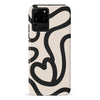 Samsung Galaxy S20 Ultra Modern Line Art Heart Abstract Phone Case