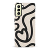 Samsung Galaxy S22 Plus Modern Line Art Heart Abstract Phone Case