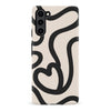 Samsung Galaxy S23 Plus Modern Line Art Heart Abstract Phone Case
