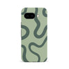 Modern Wavy Art Abstract Phone Case