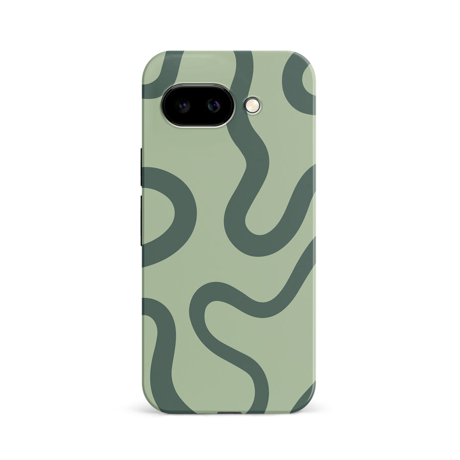 Modern Wavy Art Abstract Phone Case