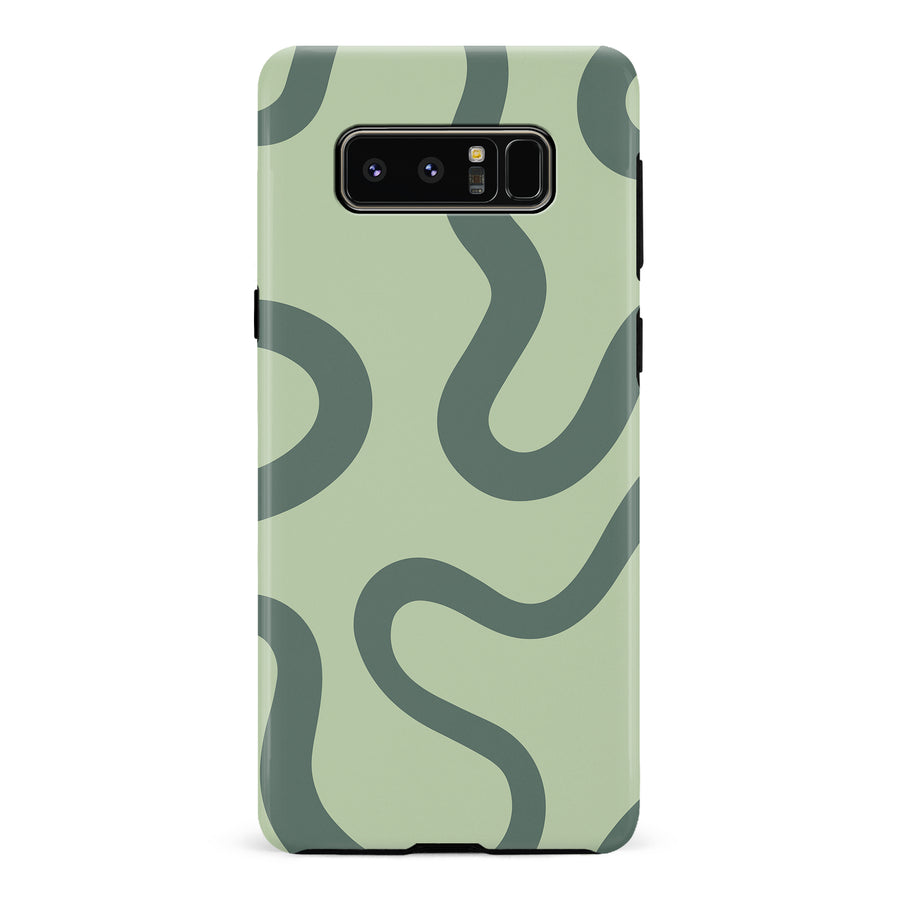 Modern Wavy Art Abstract Phone Case