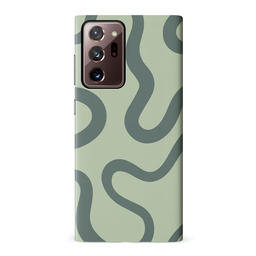 Modern Wavy Art Abstract Phone Case