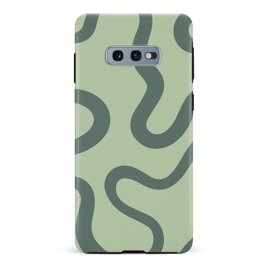 Modern Wavy Art Abstract Phone Case