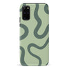 Samsung Galaxy S20 Plus Modern Wavy Art Abstract Phone Case