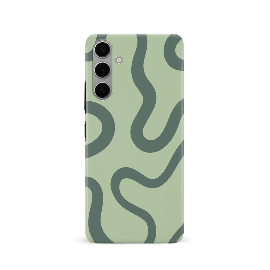 Modern Wavy Art Abstract Phone Case