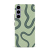 Samsung Galaxy S24 Plus Modern Wavy Art Abstract Phone Case