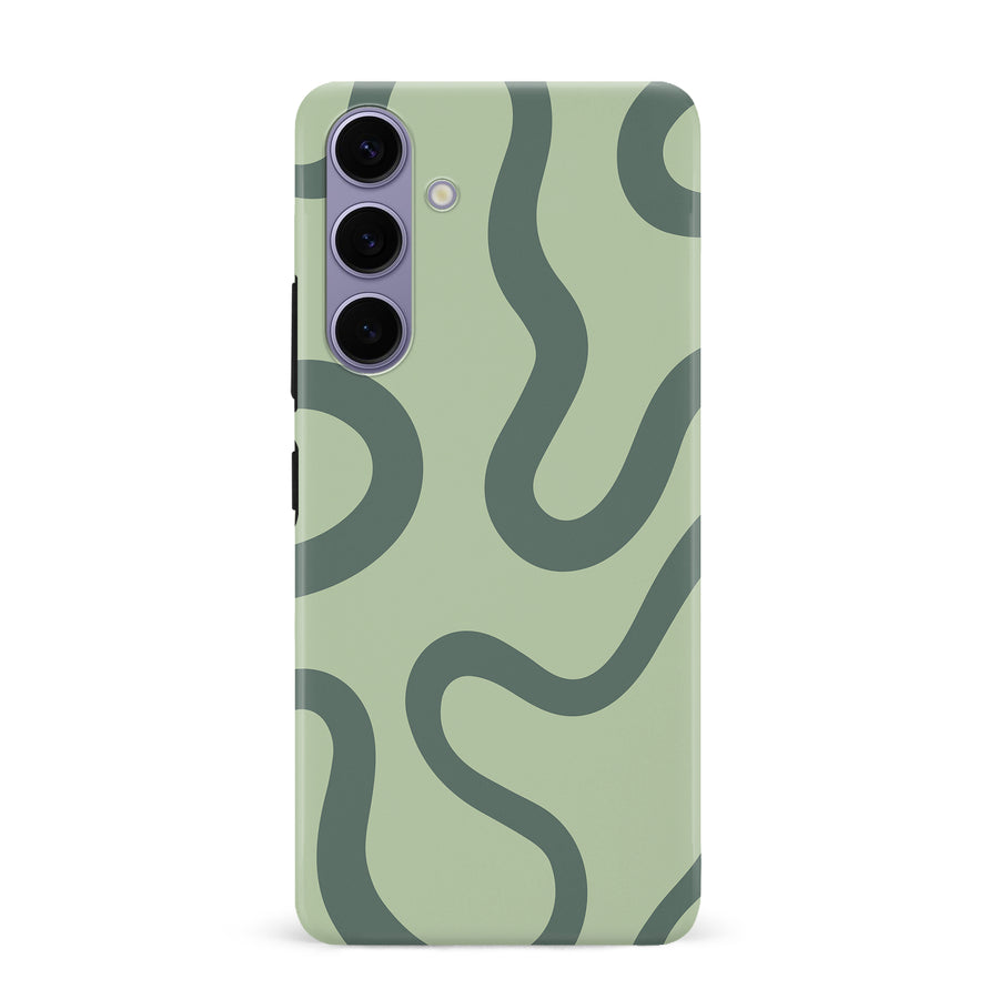 Modern Wavy Art Abstract Phone Case