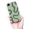 Modern Wavy Art Abstract Phone Case