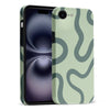 Modern Wavy Art Abstract Phone Case
