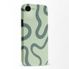 Modern Wavy Art Abstract Phone Case