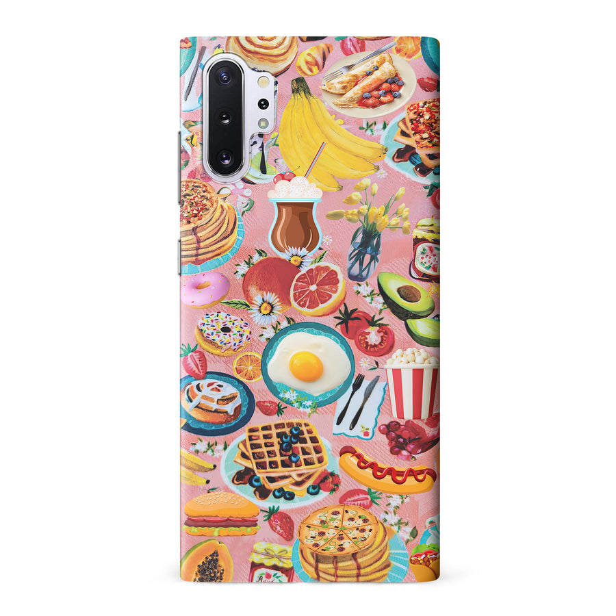 Vibrant Food Lover's Wallpaper Pattern Phone Case