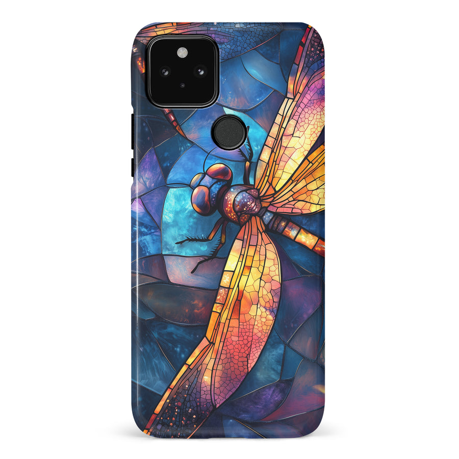 Enchanting Dragonfly Stained Glass Phone Case