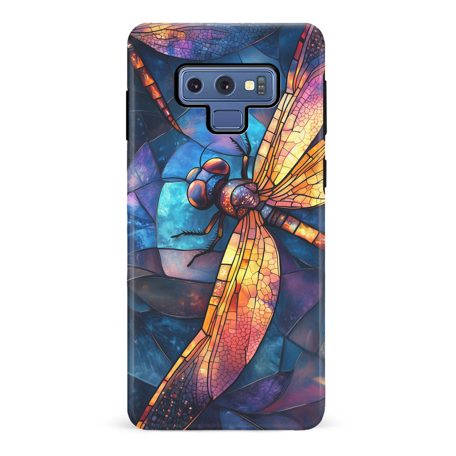 Enchanting Dragonfly Stained Glass Phone Case