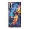Samsung Galaxy Note 10 Enchanting Dragonfly Stained Glass Phone Case
