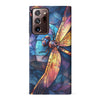 Samsung Galaxy Note 20 Ultra Enchanting Dragonfly Stained Glass Phone Case