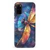 Samsung Galaxy S20 Plus Enchanting Dragonfly Stained Glass Phone Case