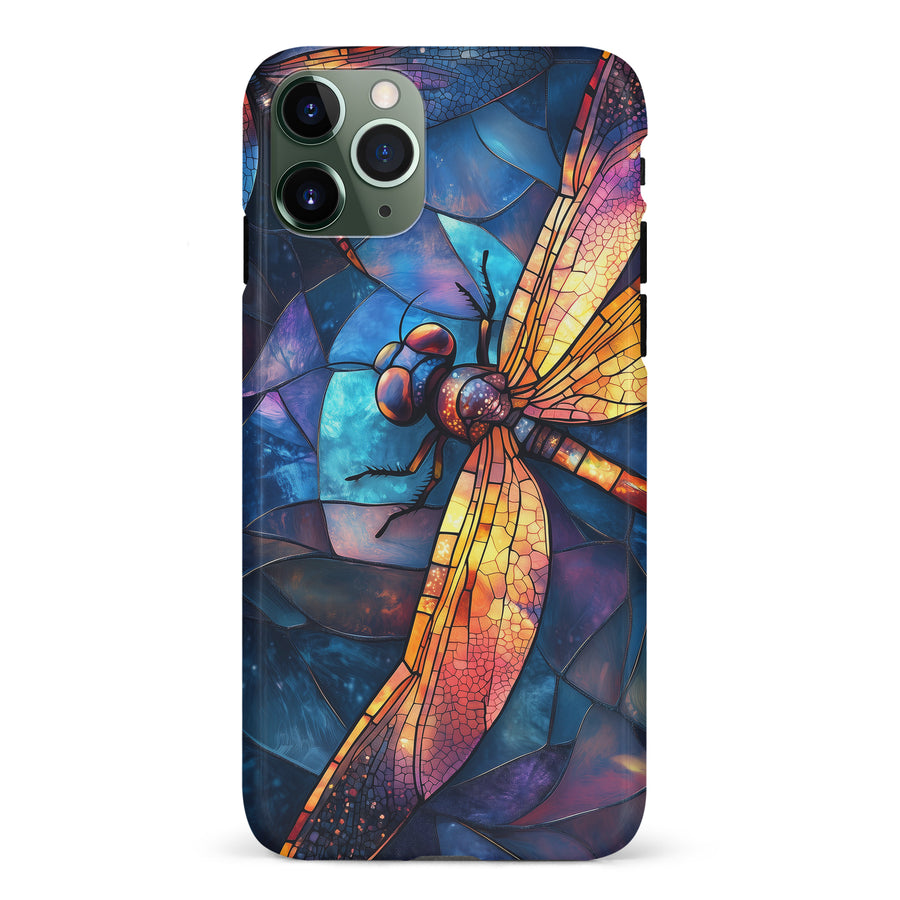 Enchanting Dragonfly Stained Glass Phone Case