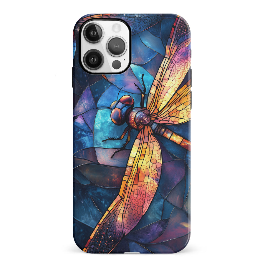 Enchanting Dragonfly Stained Glass Phone Case