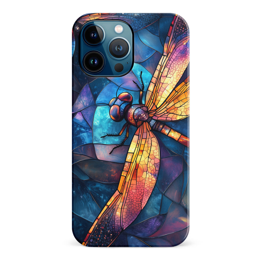 Enchanting Dragonfly Stained Glass Phone Case