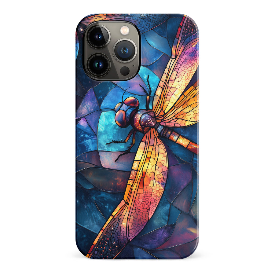 Enchanting Dragonfly Stained Glass Phone Case