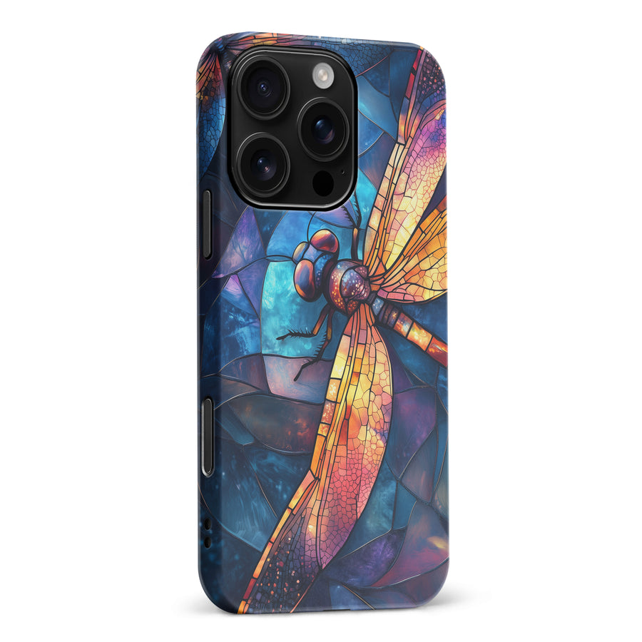 Enchanting Dragonfly Stained Glass Phone Case