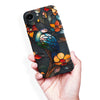 Vibrant Peacock Stained Glass Phone Case