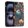 Vibrant Peacock Stained Glass Phone Case