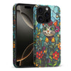 iPhone 16 Pro Max Smiling Lucky Cat Stained Glass Phone Case
