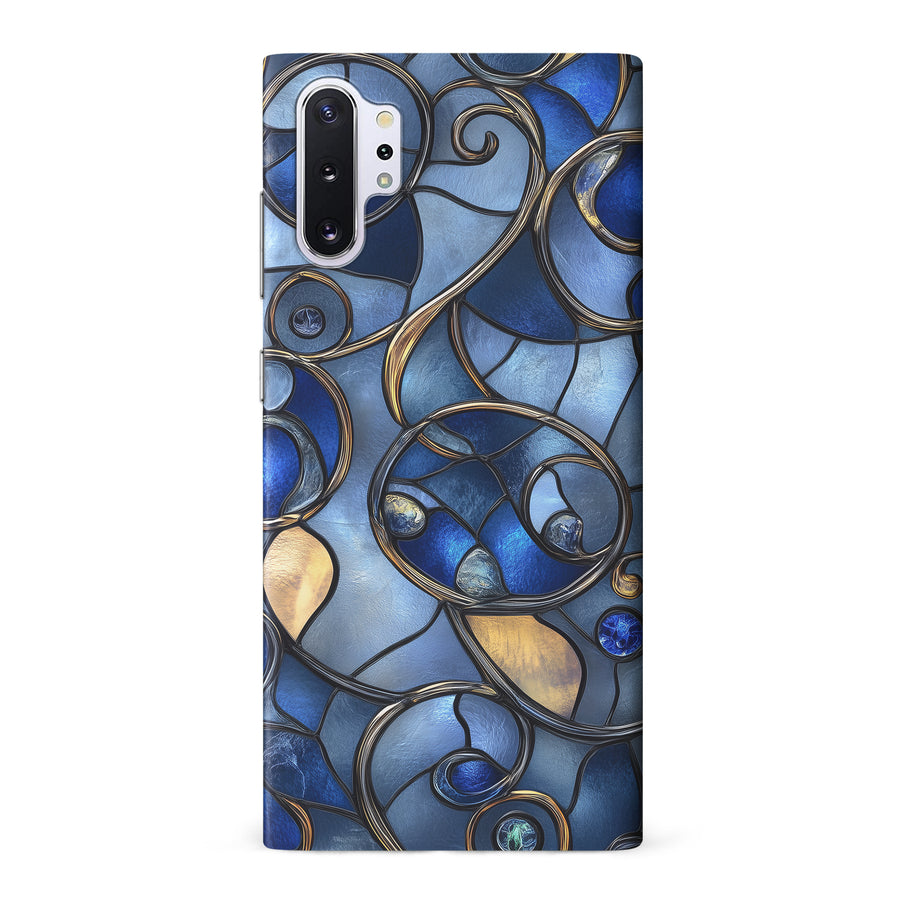 Samsung Galaxy Note 10 Plus Oceanic Waves Stained Glass Phone Case