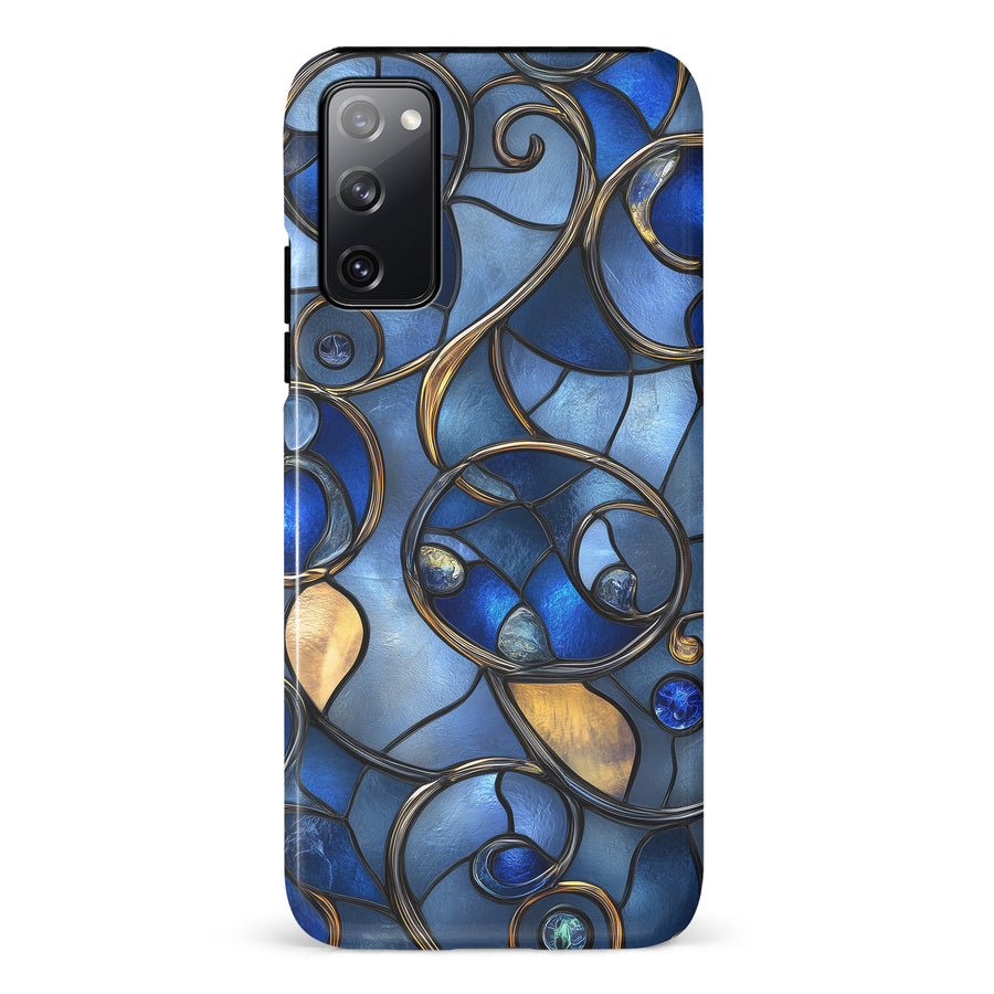 Samsung Galaxy S20 FE Oceanic Waves Stained Glass Phone Case