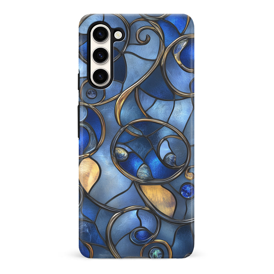 Oceanic Waves Stained Glass Phone Case