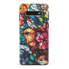 Samsung Galaxy S10 Plus Serene Bird Stained Glass Phone Case