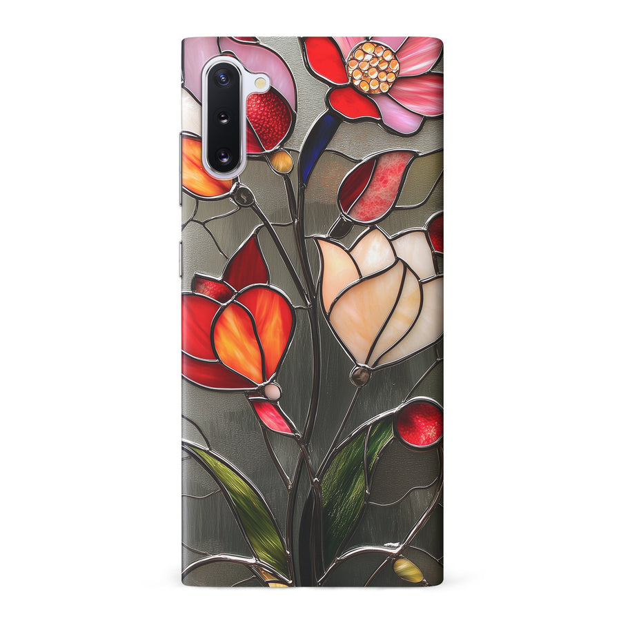 Samsung Galaxy Note 10 Classic Bloom Stained Glass Phone Case