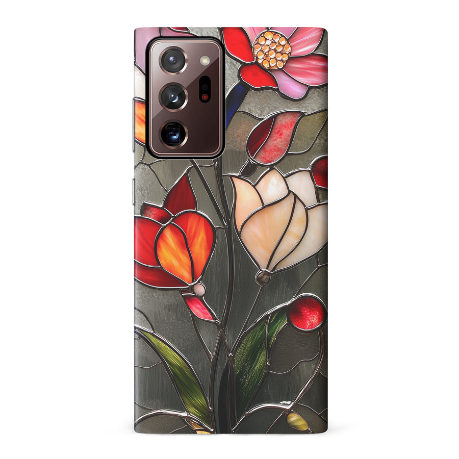 Samsung Galaxy Note 20 Ultra Classic Bloom Stained Glass Phone Case