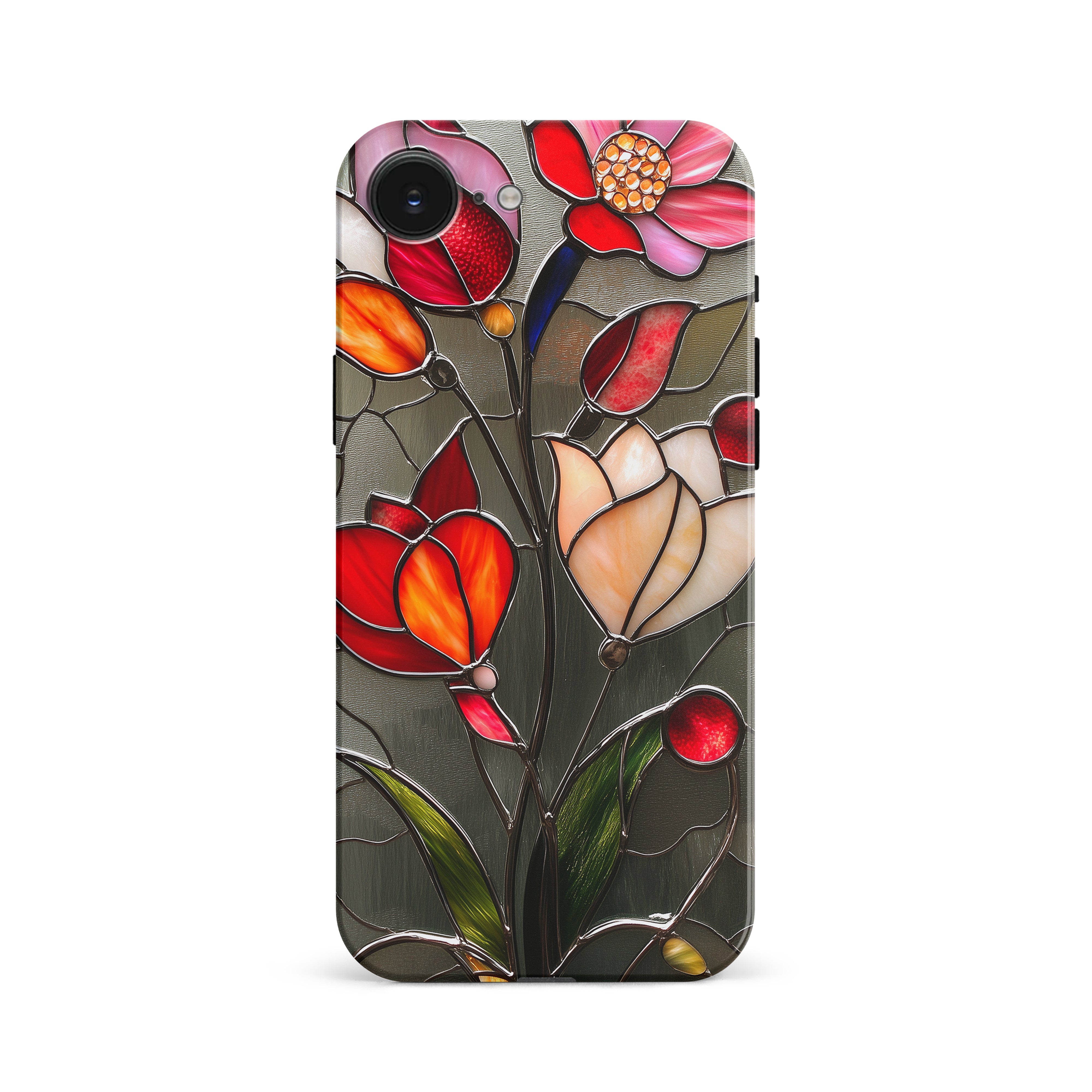 Classic Bloom Stained Glass Phone Case Classic Bloom Stained Glass Phone Case