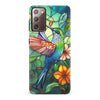 Samsung Galaxy Note 20 Hummingbird Stained Glass Phone Case
