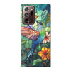 Samsung Galaxy Note 20 Ultra Hummingbird Stained Glass Phone Case