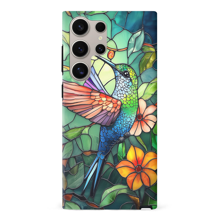 Hummingbird Stained Glass Phone Case