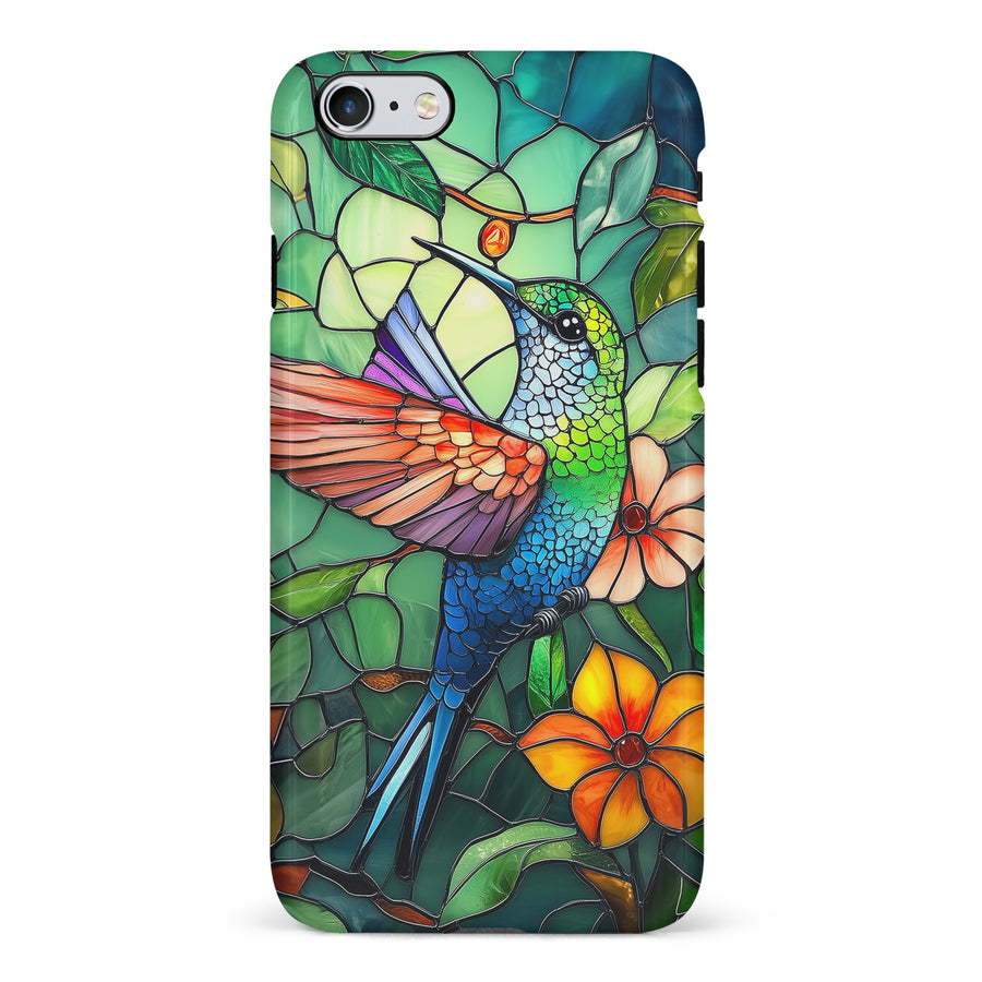 Hummingbird Stained Glass Phone Case