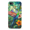 iPhone 7/8/SE Hummingbird Stained Glass Phone Case