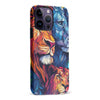 iPhone 14 Pro Max Majestic Lion Stained Glass Phone Case