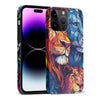 iPhone 15 Pro Max Majestic Lion Stained Glass Phone Case