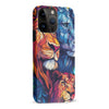 iPhone 15 Pro Max Majestic Lion Stained Glass Phone Case