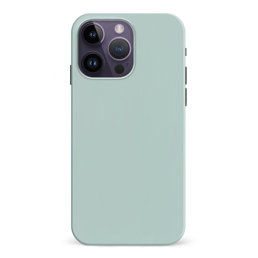 iPhone 15 Pro Eucalyptus Colour Trend Phone Case