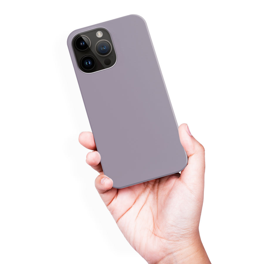 iPhone 15 Pro Max Lazy Lilac Colour Trend Phone Case