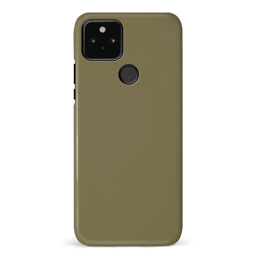 Google Pixel 5 Leafy Palm Colour Trend Phone Case